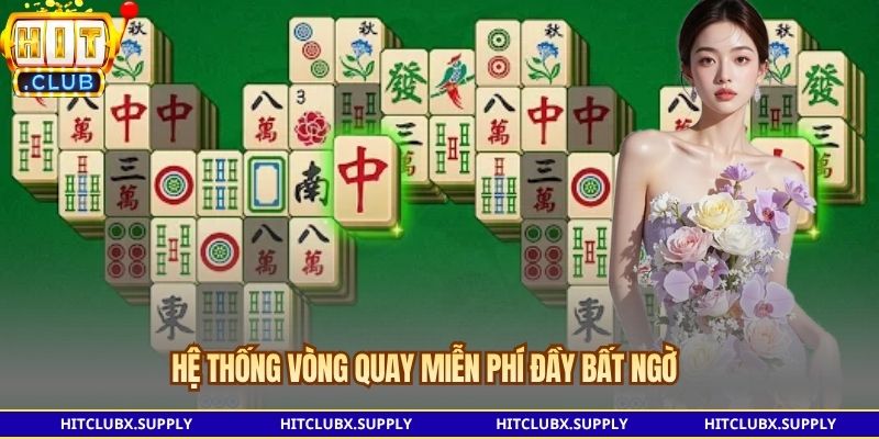 Hệ thống vòng quay miễn phí đầy bất ngờ