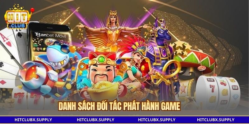 Danh sách đối tác phát hành game 