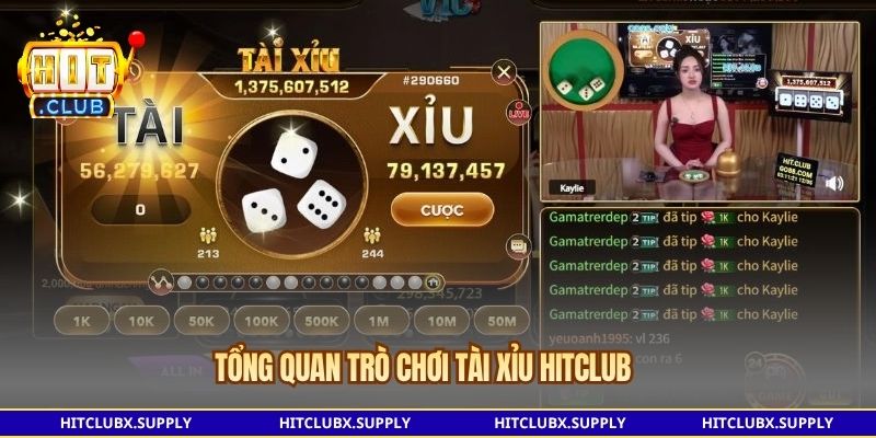 Tổng quan trò chơi Tài xỉu Hitclub
